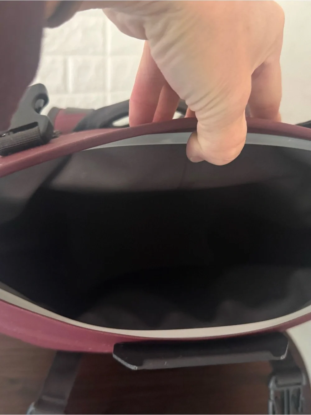 Yeti Hopper M20 Backpack - Burgundy with Black Trim